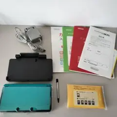 ニンテンドー3DS アクアブルー 初期生産版 中古 美品