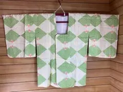 未使用　正絹　道行コート　身丈75