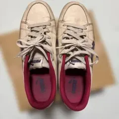 【23.0~23.5cm】puma スニーカー 紫のサムネイル