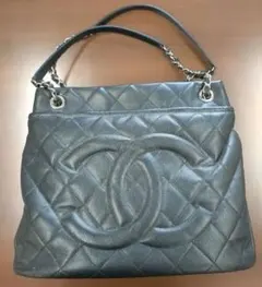 シャネル CHANEL マトラッセ ブルーレーベル ショルダーバッグ