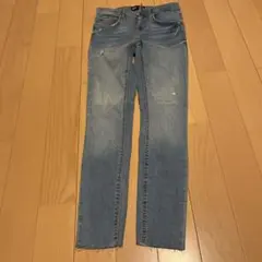 ZARA スキニーデニム ライトブルー ダメージ加工‼️美品‼️早い者勝ちです‼️
