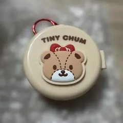 サンリオ　シークレットミラー付きコンパクトブラシ　タイニーチャム