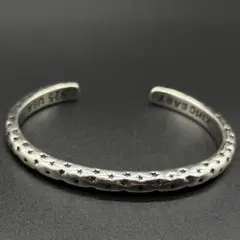 バングル ブレスレッド シルバー925 星 ヴィンテージ メンズ レディース
