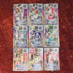 アイカツカード 騎咲レイ 9枚 まとめ売り ロイヤルソード