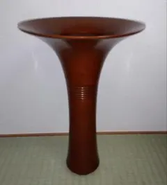 ❤️セール価格❤️花器　立花瓶　銅器　銅製　池坊　耳付き 専好立華瓶(小角・耳付) 花器 花瓶 銅器 フラワーベース : フラワー