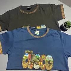 ペルー マチュピチュ Tシャツ 2枚セット CUSCO Mサイズ相当 お土産品