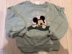 ミッキー　サガラ　LICS 刺繍 トレーナー パーカー　ディズニー