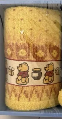 【新品】プーさん　フェイスタオル&ゲストタオル3枚セット