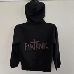 PHATRNK （ファットランク）ラインストーン パーカー ブラック