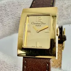 635 稼動 Christian Dior 時計 レディース マリス スクエア - メルカリ