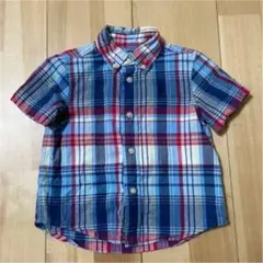 ラルフローレン Ralph 半袖シャツ チェックシャツ 12M 正規品 80cm