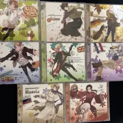「ヘタリア Axis Powers」キャラクターCD Vol.1～vol.8