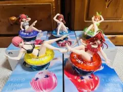 【美品】五等分の花嫁 フィギュア Aqua Float Girls5体セット