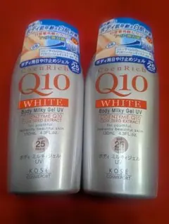 w3□ コエンリッチ Q10ホワイトボディ ミルキィジェルUV 130ml 2本のサムネイル