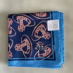 Vivienne Westwood ネイビー ブルー ハンカチ