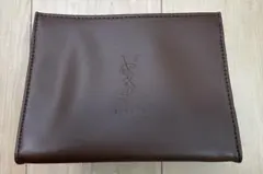 YSL ポーチ　イヴサンローラン ノベルティ　ブラウンのサムネイル