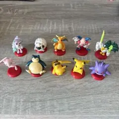 d*2様 【平成レトロ】ポケモン ケース入りミニフィギュア 11体セット