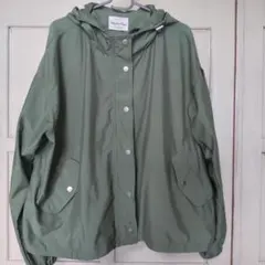 Laughler Closet フード付きジャケット オリーブグリーン