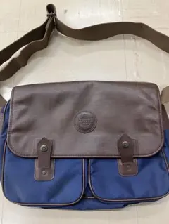 【レア】90s EDWINショルダーバック ブラウン×ネイビー　中古品