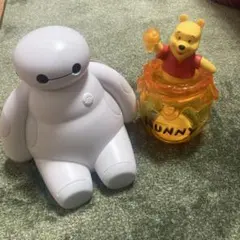 ベイマックス くまのプーさん収納キャラクターグッズ