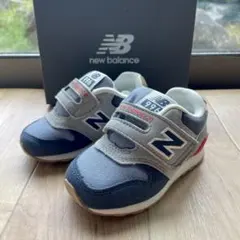 【新品未使用】New Balance 996 ベビースニーカー ネイビー/グレー