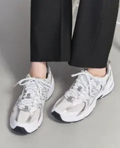 【新品】New Balance スニーカー　ホワイトMR530AD　23.5cm