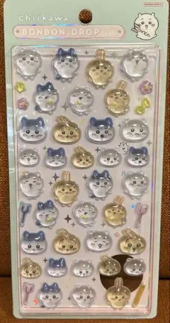 ボンボンドロップシール　ちいかわ　ハチワレ　うさぎ集合　第一弾　正規品