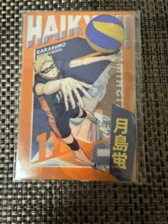 ハイキュー　ゴミ捨て場の決戦 ムビチケ　特典 クリアカード　ステッカー　月島 蛍