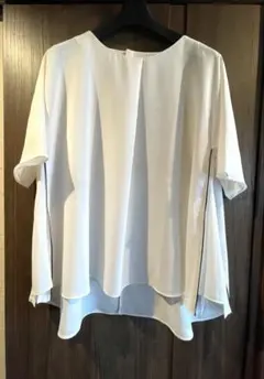 ★GEORGES RECH★半袖ブラウス★白★新品★のサムネイル