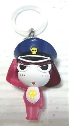 ケロロ軍曹　めじるしアクセサリー　ギロロ　敬礼　ガチャ