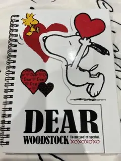 USJ スヌーピー  リングノート