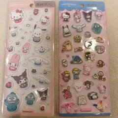 国内正規品 サンリオ キャラクター ぷっくりシール
