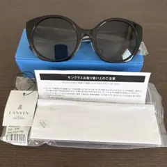 LANVIN en Bleu サングラス　キャット　ブラック