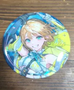 初音ミク◇ミクCULTURE39◇トレーディング大き目ホログラム缶バッチ