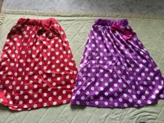 ミニー&デイジーのフレアスカート