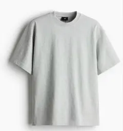 【美品】【H＆M】ルーズフィットシームディティールTシャツ　Mサイズ