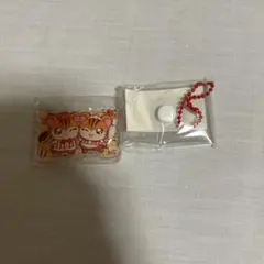 ハム太郎 アクリルキーホルダー みてコレ！ トラハムちゃんとトラハムくん