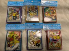 ポケモンセンタートウホクR お祭りごっこ ポケカ　スリーブ　デッキシールド 6種