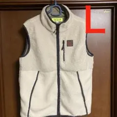 週末特価　ビバハート ソフトシープボアベスト　サイズL ゴルフ