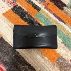値下げ！アミアカルヴァ　長財布　ブラック　美品のサムネイル