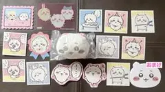 ちいかわマスコットミラーリボン　デコステッカー　ダイカットステッカー　ブロマイド