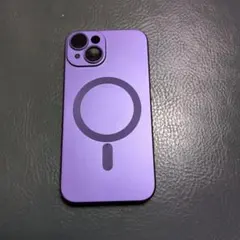 iPhone用ケース パープル マグセーフ対応