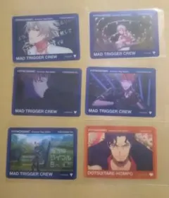 シ*禁様 ヒプノシスマイク ヒプマイ ヒプムビ クリアカード 左馬刻 理鶯 零