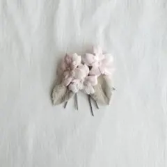 116ハンドメイドコサージュ布花ブローチ入学式卒業式春ナチュラルオケージョン桜