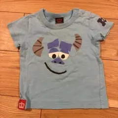 モンスターズインク　BABYDOLL 水色 半袖Tシャツ 90