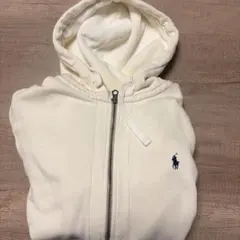 Polo by Ralph Lauren ジップアップパーカー ホワイト