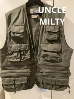 UNCLE MILTY フィッシングベスト Sサイズ