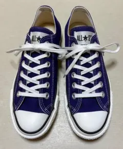 コンバース　日本製　オールスター J　パープル　OX　24cm　新品