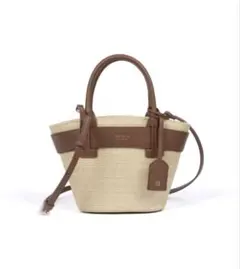 Her lip to Palma Mini Tote Bag brownのサムネイル