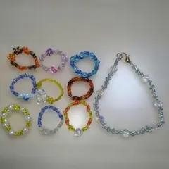 キッズ ビーズアクセサリー まとめ売り
